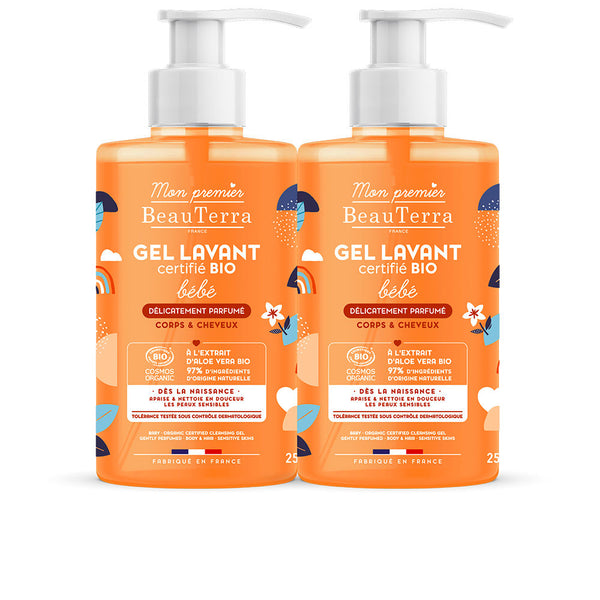 Bio baby suihkugeeli tuoksulla, pakkaus 2 x 750 ml - BEAUTERRA