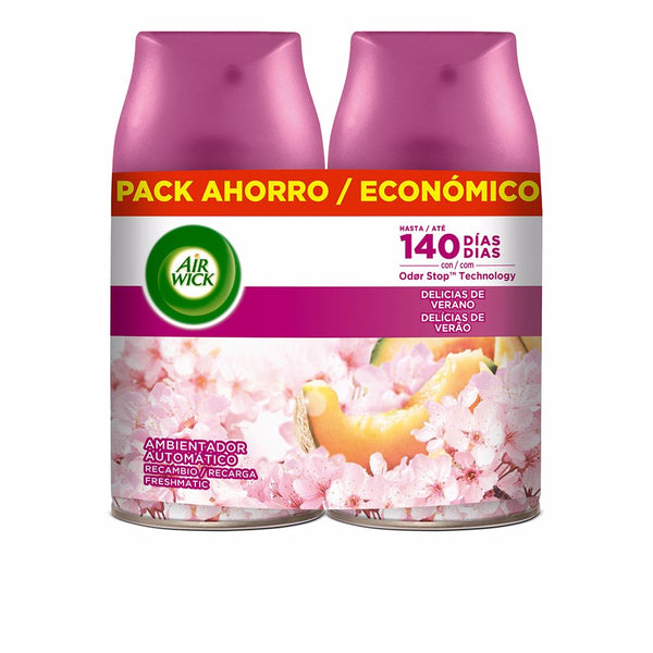 Freshmatic ilmanraikastimen täyttöpakkaus duplo #delicias 2 x 250 ml - AIR-WICK