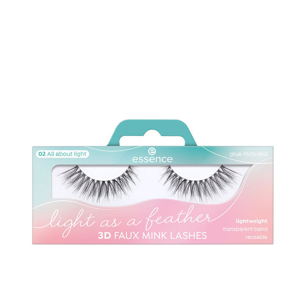 3d synthetic vision lashes light as a feather #02 1 kpl - ESSENCE