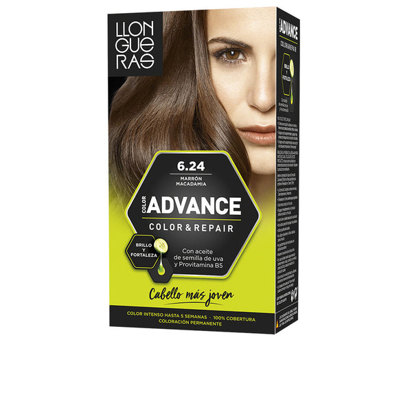Color advance #6,24-macadamianruskea 1 kpl - LLONGUERAS
