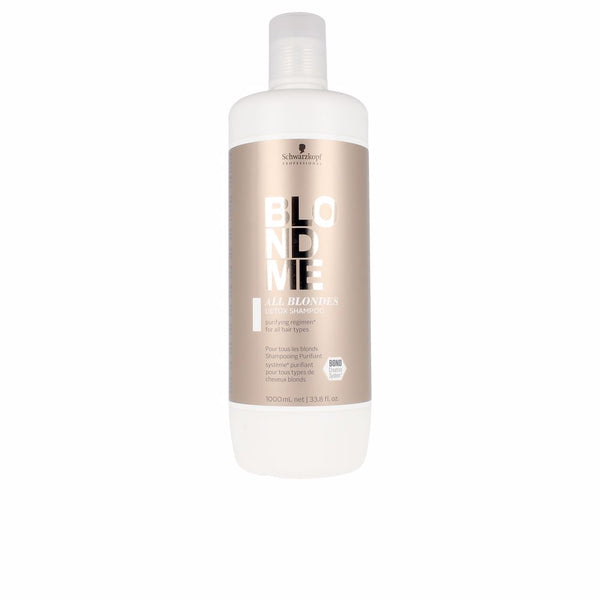 Blondme all blondes detox shampoo 1000 ml - SCHWARZKOPF