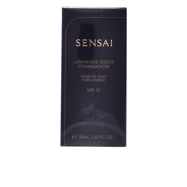 Sensai luminous sheer foundation spf15 #204,5-warm beige 30 ml - SENSAI