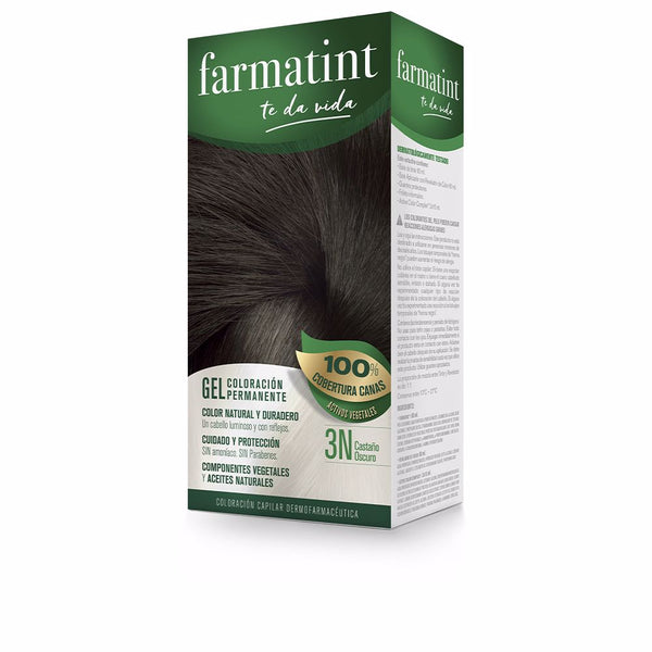 Farmatint gel pysyvä värjäys #3n-tummanruskea 5 kpl - FARMATINT