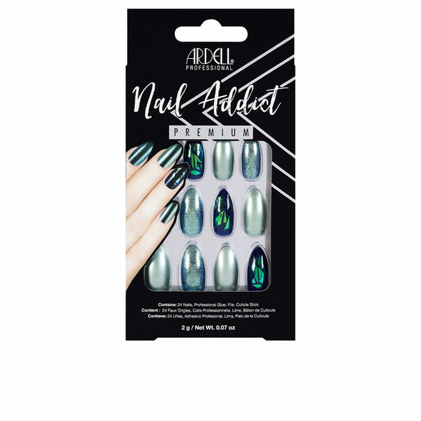 Nail addict vihreä glitter kromi 1 u - ARDELL