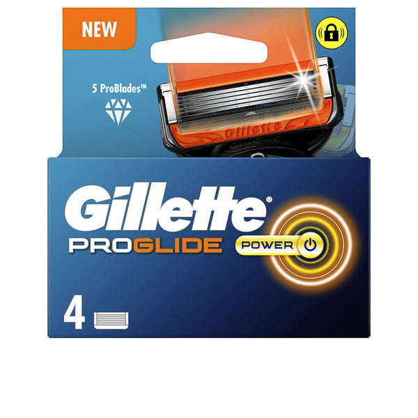 Fusion proglide power laturi ja 4 täyttöpakkausta - GILLETTE