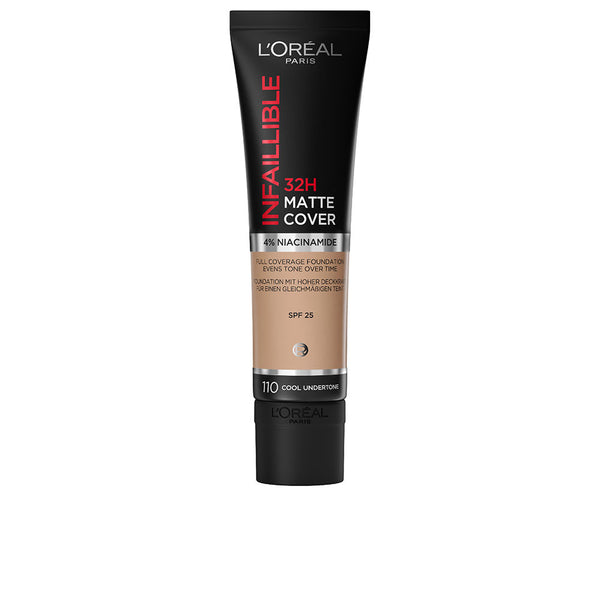 Infaillible 32h matta peittävä meikkivoide #110-rose vanilla 30 ml - L'ORÉAL PARIS