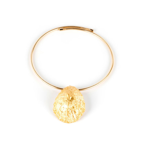 Calobra Elástico Collar #Oro Brillo 1 U