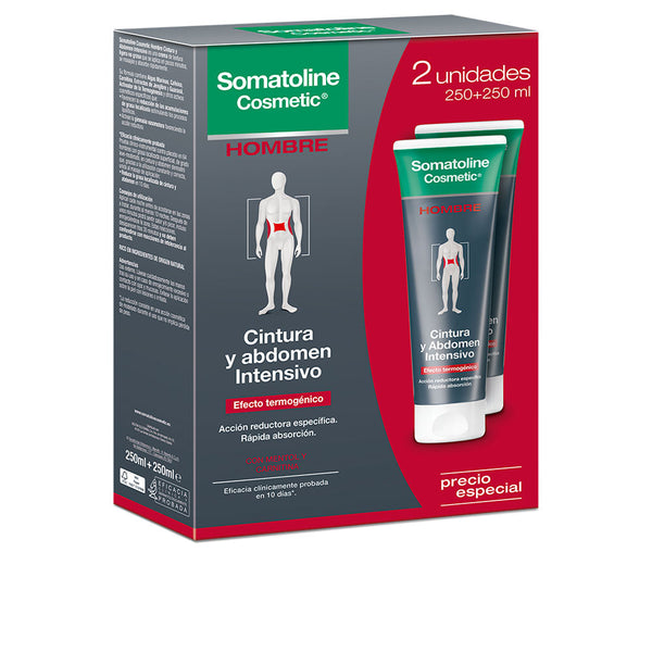 Hombre cintura & abdomen reductor intensivo setti 2 x 250 ml - SOMATOLINE COSMETIC