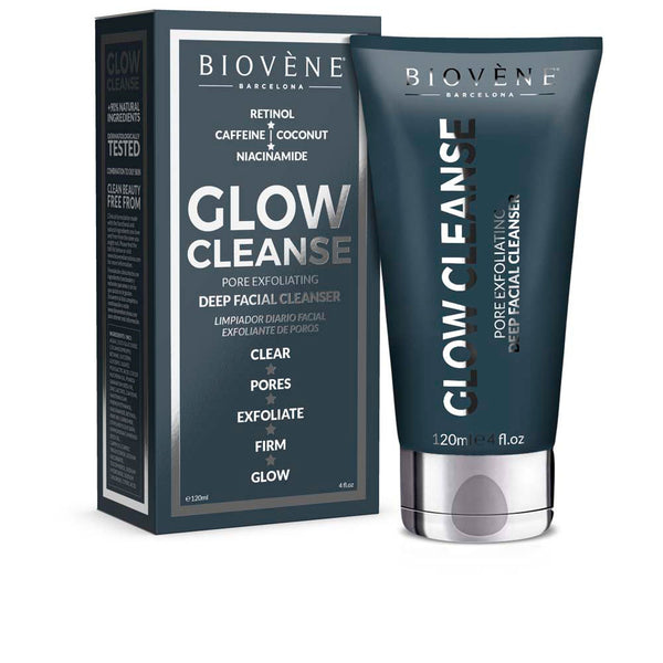Glow cleanse syväpuhdistava huokosia kuoriva kasvojenpuhdistaja 120 ml - BIOVÈNE