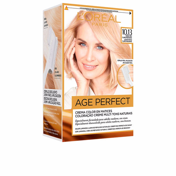 Excellence age perfect sävy #10,13 erittäin vaalea blondi hehkuva 1 kpl - L'ORÉAL PARIS