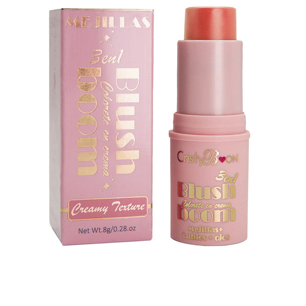Blush boom voideposkipuna 3 in 1 #sweet peach 8 gr - CRISTYBOOM