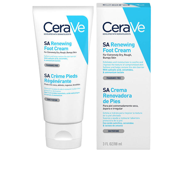 Sa renewing foot cream erittäin kuivalle, karhealle iholle 88 ml - CERAVE
