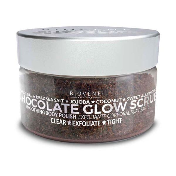 Chocolate glow scrub sileä vartalokuorinta 200 gr - BIOVÈNE
