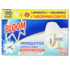 Bloom mosquitos sähkölaite + 2 vaihto-osaa - BLOOM