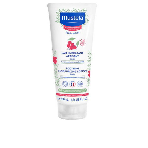 Baby-child kosteuttava hoitava vartalomaito 200 ml - MUSTELA