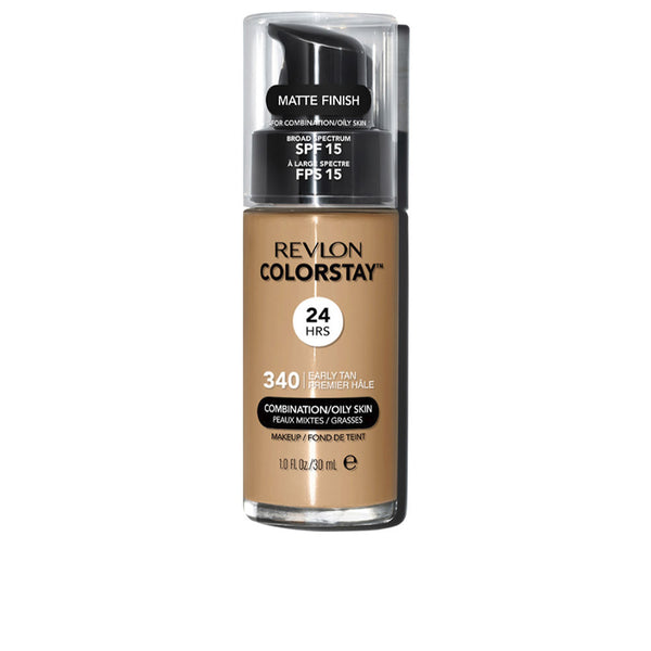 Colorstay foundation combination/oily skin #340-early tan 30 ml - REVLON MASS MARKET