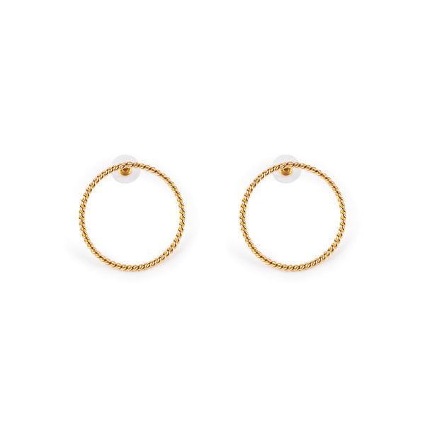 Suri Earrings #Shiny Gold 1 U