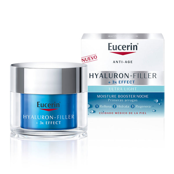 Hyaluron-filler +3x effect kosteusvoide yöksi 50 ml - EUCERIN