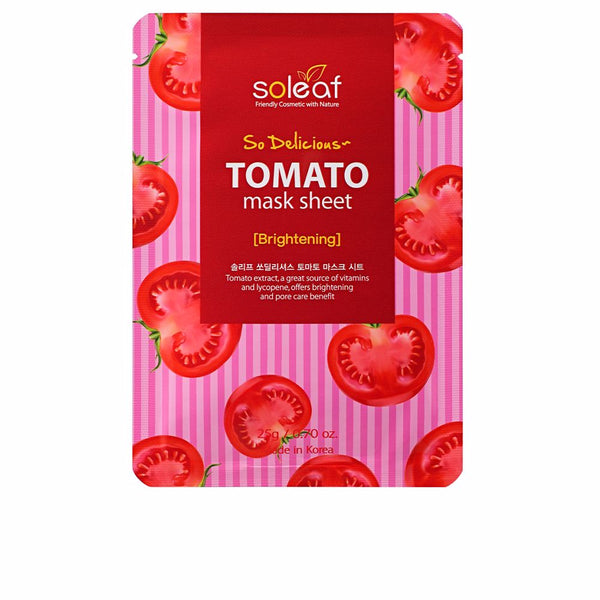 Tomato kirkastava niin herkullinen naamiolakana 25 gr - SOLEAF