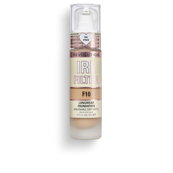 Irl filter longwear meikkivoide #f10 23ml - REVOLUTION MAKE UP