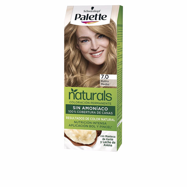 Palette natural väriaine #7.0-keskiruskea 1 kpl - PALETTE