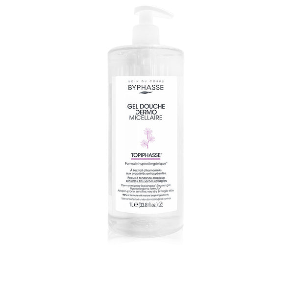 Dermo micellaarinen suihkugeeli topiphasse 1000 ml - BYPHASSE