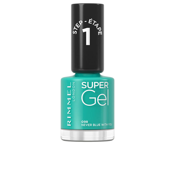 Super gel kynsilakka #98-never blue with you 12 ml - RIMMEL LONDON