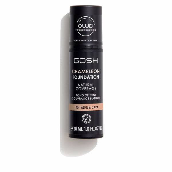 Chameleon foundation luonnollinen peittävyys #003-medium dark - GOSH
