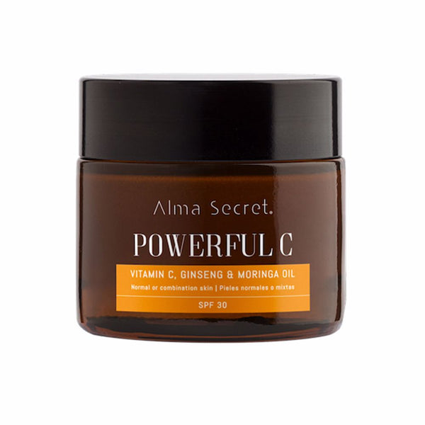 Powerful c anti-ikääntyvä kirkastava moringa spf30 50 ml - ALMA SECRET