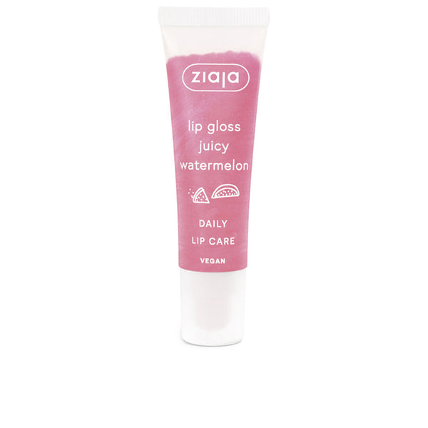 Lip balm with shine juicy watermelon 12 ml - ZIAJA