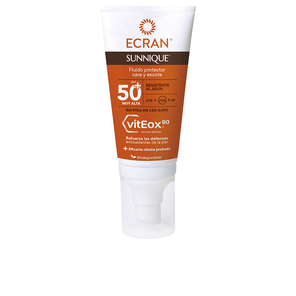 Ecran sunnique kasvoille suojaava neste spf50+ 50 ml - ECRAN