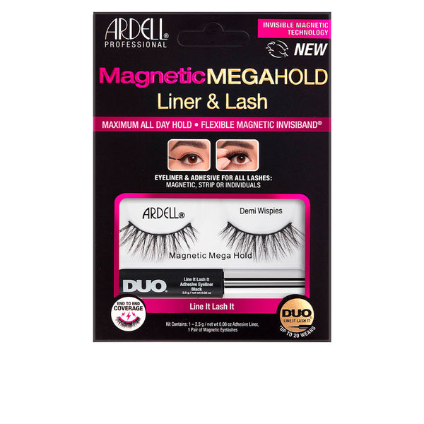 Magnetic megahold demi wispies liner & lash ripset 2 kpl - ARDELL