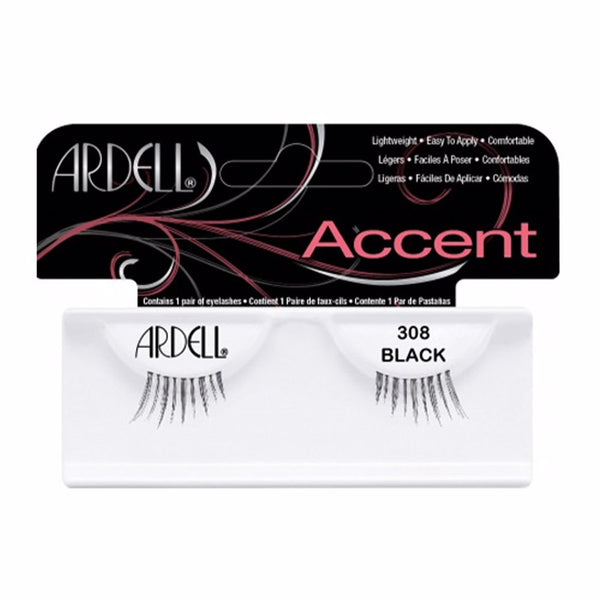 Accent ripset #308-musta 1 kpl - ARDELL