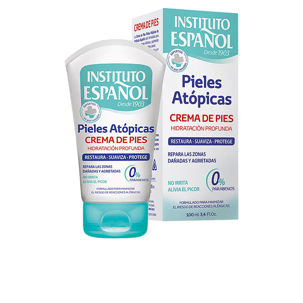 Piel atópica kosteuttava ja korjaava jalkavoide 100 ml - INSTITUTO ESPAÑOL