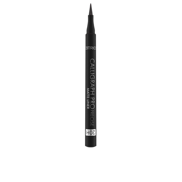 Calligraph pro precise 20h matta rajauskynä #010-intense black 1.1 ml - CATRICE