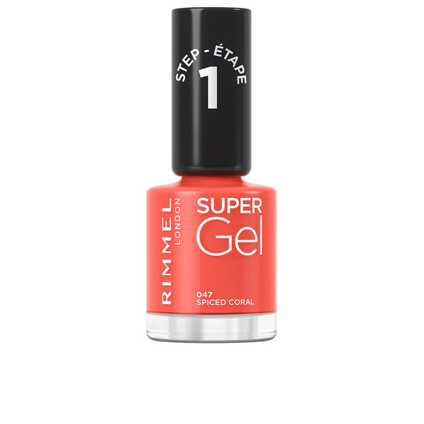 Super gel kynsilakka #047-spiced coral 12 ml - RIMMEL LONDON