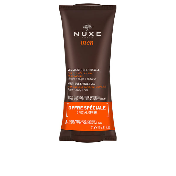 Nuxe men gel de ducha monikäyttöinen pakkaus 2 x 200 ml - NUXE