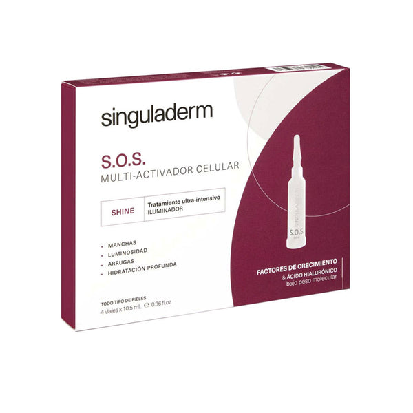 Singuladerm s.o.s. shine 4 x 10,5 ml - SINGULADERM