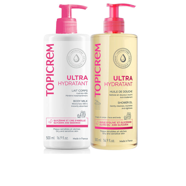 Uh ultra moisturizing milk 500 ml + shower oil 500 ml pack 2 kpl - TOPICREM