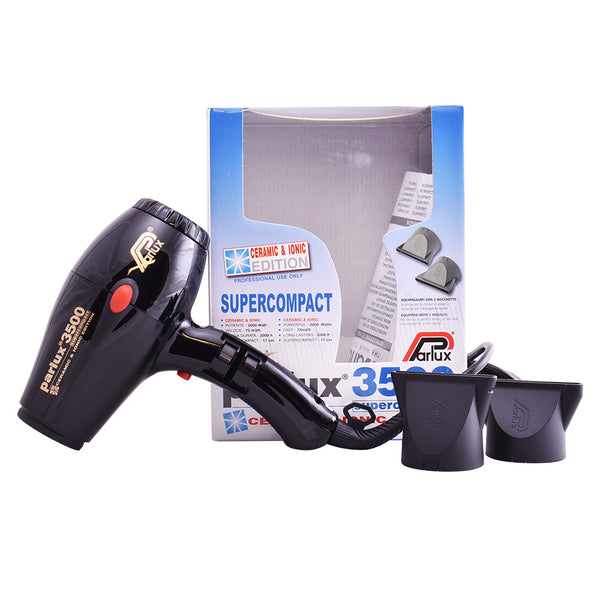 Parlux 3500 supercompact hiustenkuivaaja #black 1 kpl - PARLUX