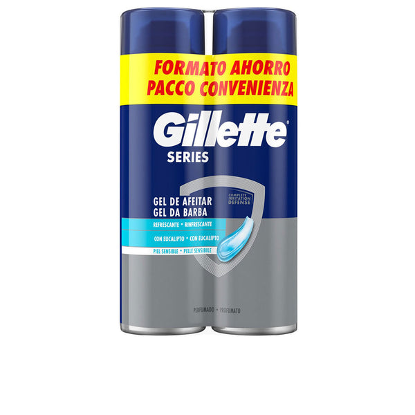 Series Sensitive Skin Shaving Gel 2 X 200 Ml