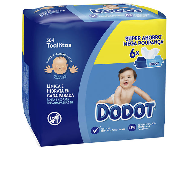 Dodot etapas kosteat pyyhkeet 384 kpl - DODOT