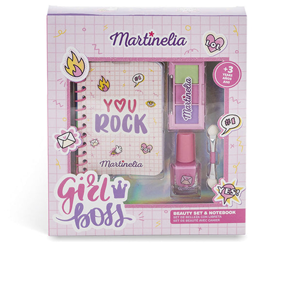 Super girl kauneussetti & notebook 4 kpl - MARTINELIA