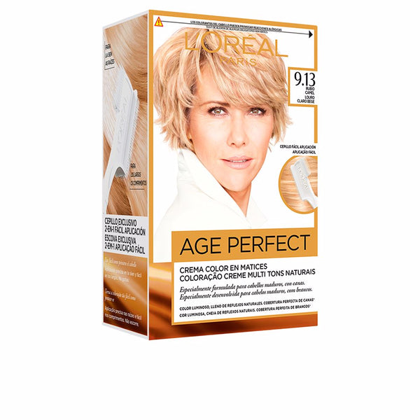 Excellence age perfect väriaine #9,13 camel blonde 1 u - L'ORÉAL PARIS