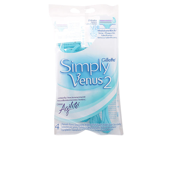 Venus 2 simply kertakäyttöinen partakone 4 kpl - GILLETTE