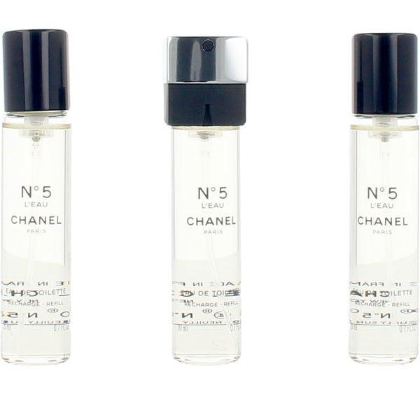 Nº 5 l'eau eau de toilette spray twist & spray 3 täyttöä x 20 ml - CHANEL
