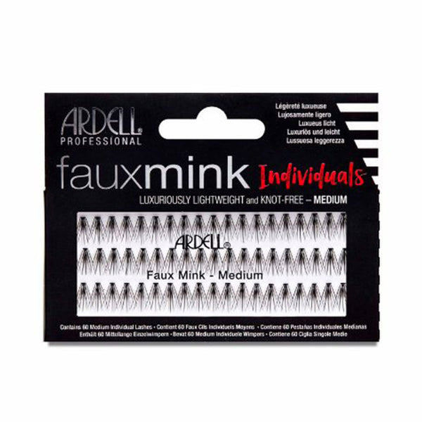 Faux mink yksittäiset mustat ripset #medium 1 kpl - ARDELL