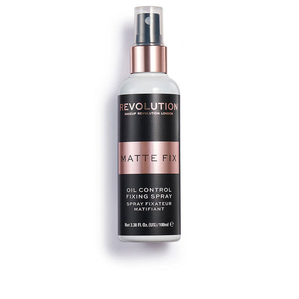 Matte fix oil control kiinnityssuihke 100 ml - REVOLUTION MAKE UP