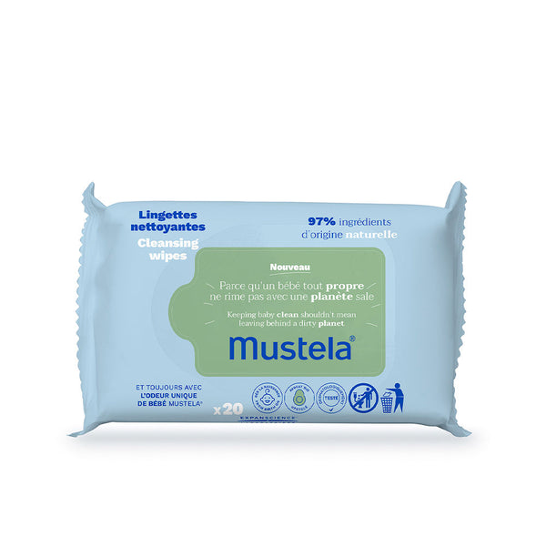 Baby-child puhdistuspyyhkeet 20 kpl - MUSTELA