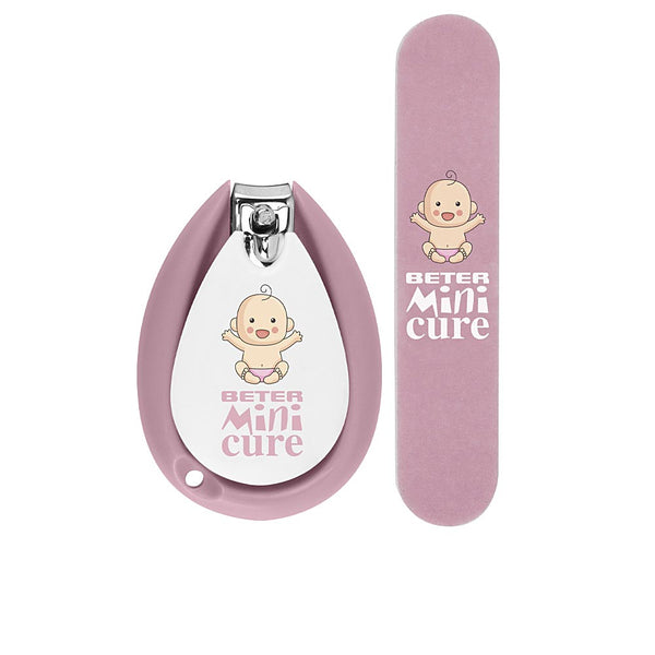Mini cure cuidado uñas bebés pinkki setti 2 kpl - BETER